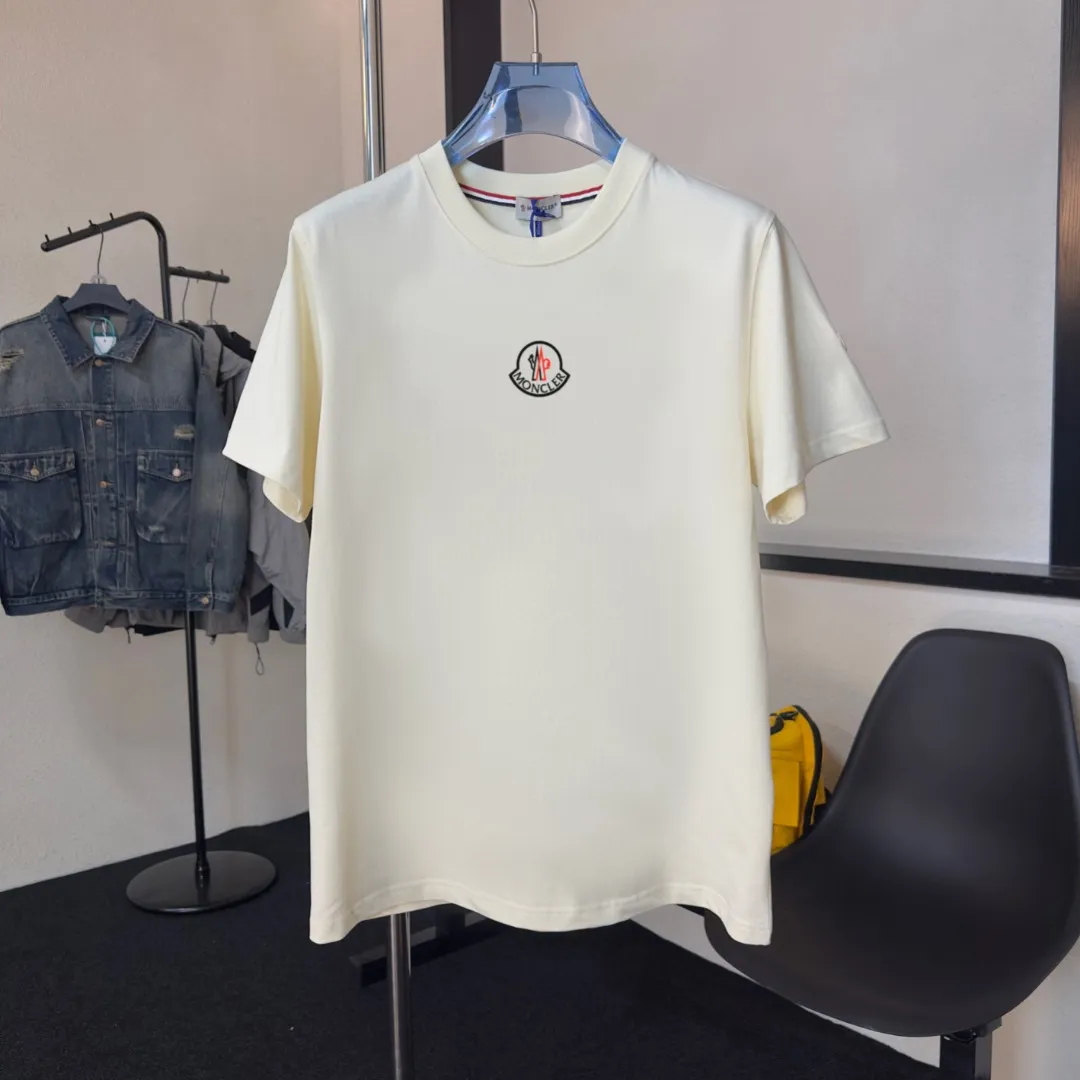 《 ~NFC ~ 》《Moncler~ 》2025New Arrival Quality T , Versatile Quality ！ ‼ 32 250G ‼ ， ， ， ， T 🤪 Sizes：S-M-L-XL-2XL ：Black，White， Same Style